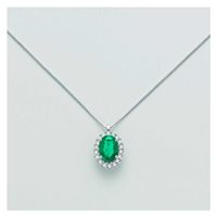 Collana Yukiko Donna in Oro Smeraldo CLD4101Y